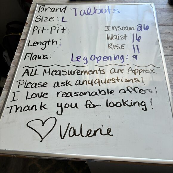 Talbots Petite Vintage Pink Velvet Drawstring Straight Leg Plants Size L - Picture 10 of 10